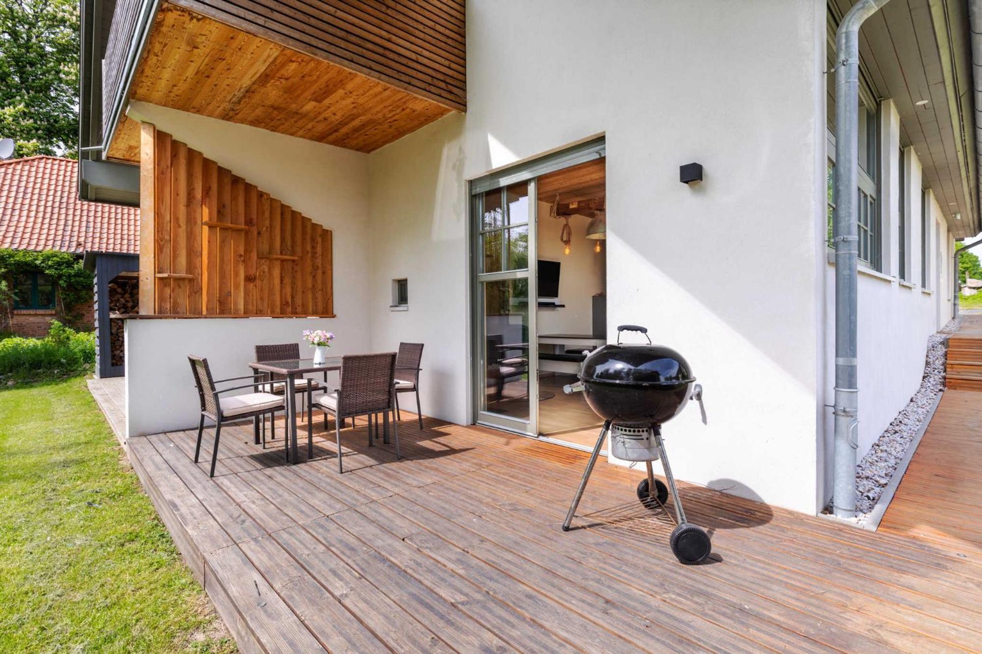 Ferienhaus Sonne Mond Und Sterne B Steffenshagen Dış mekan fotoğraf